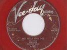 Doo Wop 45-Spaniels-The Bells Ring Out-Vee Jay Red Wax