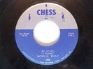 RARE BLUES 45 1632 SILVER TOP EARLY CHESS HOWLIN' WOLF