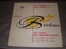 ERATO LDE 5157/ BRAHMS/ JANOS  STARKER, cello/ SEBOK