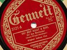 ORIGINAL INDIANA FIVE GENNETT 3121 JAZZ 78 RPM E-