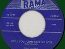 WRENS (Will You) Come Back My Love 45rpm Rama 1955