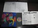 Rolling Stones Dirty Work Japan Promo Label Vinyl LP w Promo Poster Mick Jagger
