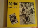 AC DC RIP OFF.. VERY RARE BLACK VINYL WHITE LABEL