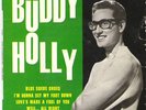 BUDDY HOLLY Blue suede shoes.