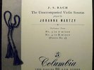 33CX 1287 - BACH - SOLO VIOLIN SONATAS 3 & 4 - MARTZY?