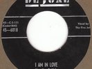 Doo Wop 45-The Five Jets-I Am In Love orig pressing