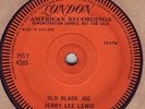 JERRY LEE LEWIS DEMO *OLD BLACK JOE* LONDON 1960