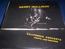 GERRY MULLIGAN : CALIFORNIA PJ 1201 JAPAN TOSHIBA EMI