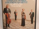 BEETHOVEN 10 LPs box COMPLETE STRING QUARTET , ITALIANO
