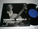 ROBERTO MUROLO  RARO 25cm 10pollici  Originale Durium
