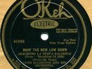 Okeh 41096 DUKE ELLINGTON BD Doin' The New Low Down E