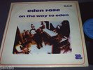 EDEN ROSE ON THE WAY DO EDEN  French Psych Brazil LP