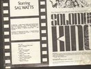 SOLOMON KING Rare Blaxploitation Soundtrack LP