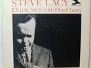 Steve Lacy Evidence LP New Jazz 1961 DG Don Cherry orig