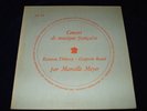 MARCELLE MEYER PLAYS RAMEAU / DEBUSSY RARE FRENCH DF 86