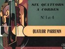 vega c30a29 bartok no.1-4 quatuor parrenin ex+/nm