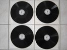 RARE FRENCH set (4) 78 rpm DF BACH piano MARCELLE MEYER