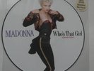*?* Madonna WHO'S THAT GIRL picture disc 12