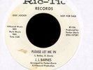 J.J. Barnes on Ric-Tic Rare Promo Northern Soul 45 Hear