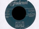 Lulu Reed Freddy King Can't Hide on Federal R&B 45 Hear