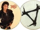 MICHAEL JACKSON BAD PICTURE DISC VINYL US TRANSLUCIDE