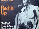 Elvis Presley single  patch it up STAGECOVER