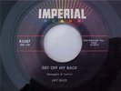 JAY BLUE Get Off My Back ROCKABILLY ON 50s IMPERIAL 45