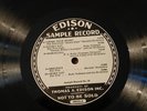 Edison Diamond Disc Sample Record 10110-R/10111-L