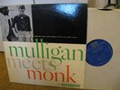 Mulligan Meets Monk/ Riverside/ Mono/ NM-/ 1st Press
