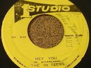 REGGAE 45 HI TEENS Hey You STUDIO ONE  Records