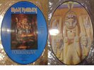 Iron Maiden Powerslave Picture Disc Vinyl Record Rare
