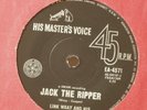 Link Wray & his Wray Men  Jack the Ripper AUSSIE HMV 45