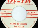 rare Rockabilly 45 SAM BAKER on JAY-KAY Listen