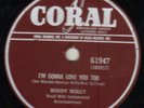 canada 78-ROCKABILLY-on CORAL-BUDDY HOLLY--LISTEN to ME