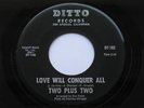 RARE SOUL CROSSOVER PSYCH POP 45 TWO PLUS TWO Listen