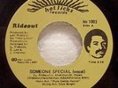45 Soul RIDEOUT Someone Special 1980 Hot Licks 1003