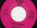 NORTHERN SOUL 45 RPM - DON THOMAS on NUVJ RECORDS