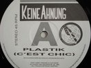 KEINE AHNUNG Plastik PASSIV Rec Rare MINIMAL SYNTH Kopp