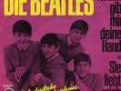 Single Beatles in german Komm gib mir deine Hand