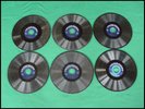 6 United Record Talking Machine Gramophone Disc