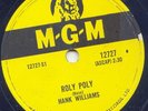 HANK WILLIAMS -ROLY POLY -CANADA ONLY 78-NEAR MINT 1959