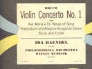 IDA HAENDEL Violin BRUCH Conc.RARE RCA Victor LP/VG+/++