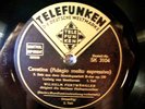 78rpm FURTWANGLER BEETHOVEN Cavatina - b/g TELEFUNKEN