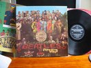Beatles Sgt. Peppers LP OZ RARE Stereo Black/Silver