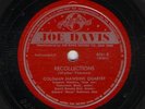 78 RPM Coleman Hawkins Joe Davis 8251 with Monk in E+