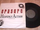 ERASURE  HEAVENLY ACTION (YELLOW BRICK MIX) RARE UK 12