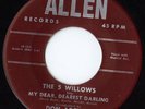 The 5 Willows  R&B 45rpm record on allen 1953