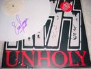 KISS REVENGE UNHOLY WHITE WAX EP LP SIGNED ERIC SINGER