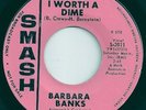 BARBARA BANKS - Ain't I Worth A Dime.RARE Stafford Spin