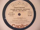Kraftwerk Trans-Europe Express Metal On Metal Promo 12